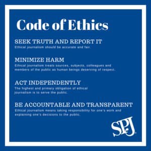 Society of Professional Journalists Ethics Code
